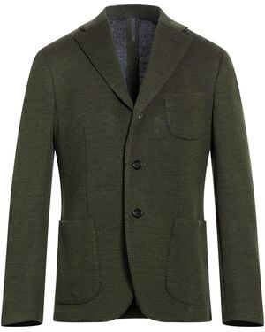 Montedoro Blazer Polyester, Acrylic, Virgin Wool - Green