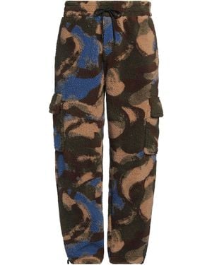 Dondup Trousers Acrylic, Polyester, Polyamide - Green