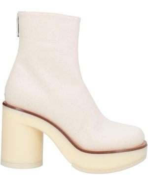 MM6 by Maison Margiela Ankle Boots - Natural