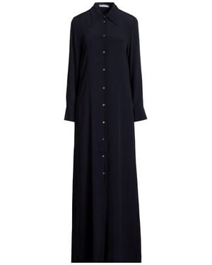 Department 5 Maxi Dress Acetate, Silk - Blue