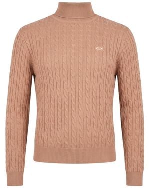 Sun 68 Turtleneck - Natural