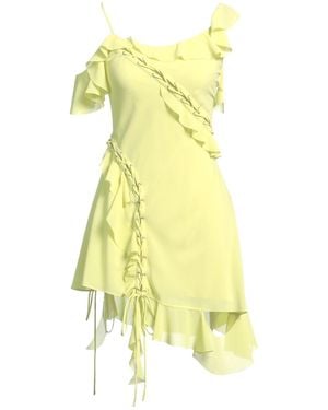 Acne Studios Minivestido - Amarillo