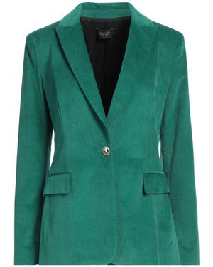 Liu Jo Blazer Cotton, Elastane - Green