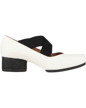 Uma Wang Ivory Pumps Leather - White
