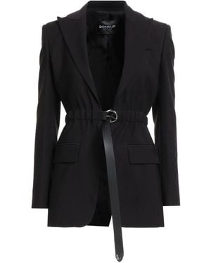 Dondup Blazer Viscose, Polyester - Black