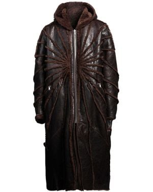 Rick Owens Shearling & Teddy - Nero
