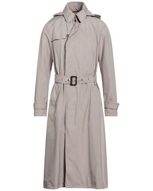 Moorer Overcoat & Trench Coat Polyester - Gray