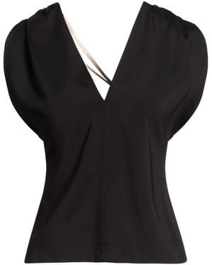 Plan C Top Viscose, Elastane - Black