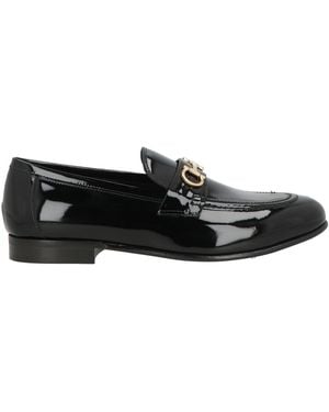 Ferragamo Loafers Leather - Black