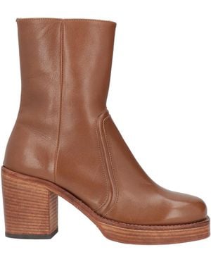 Officine Creative Ankle Boots Leather - Brown
