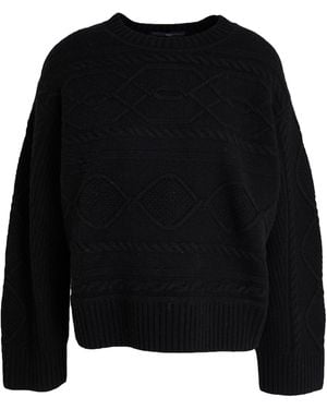 High Pullover - Schwarz