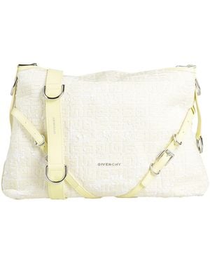 Givenchy Cross-Body Bag Cotton, Polyamide, Polyurethane - Natural