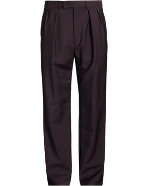 Caruso Trousers Wool, Mohair Wool - Blue