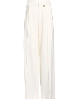 GIUSEPPE DI MORABITO Pants Virgin Wool, Elastane - White