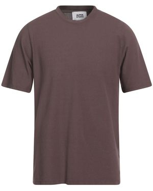 Alpha Studio T-Shirt - Marrone
