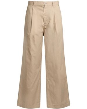 Moschino Pants Cotton, Polyamide - Natural