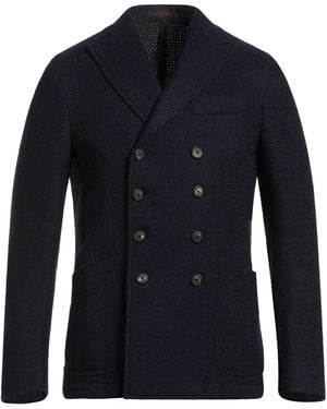 The Gigi Blazer Virgin Wool, Polyester - Blue