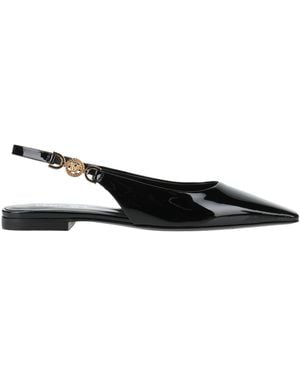 Versace Ballet Flats Leather - Black