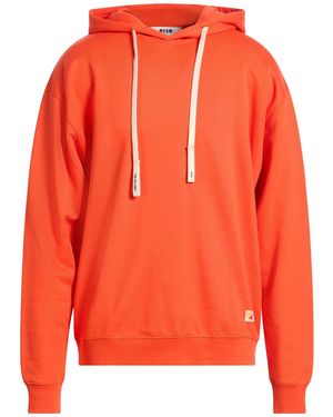 MSGM Sweatshirt Cotton - Orange
