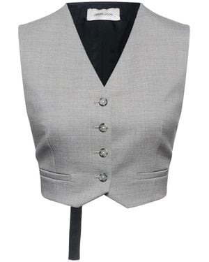 Sportmax Tailored Vest Virgin Wool - Gray