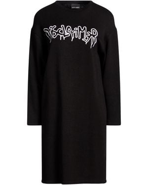 DISCLAIMER Mini Dress Rayon, Polyester, Elastane - Black