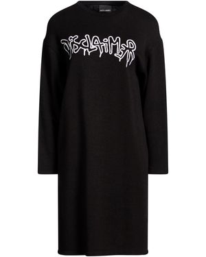 DISCLAIMER Mini Dress Rayon, Polyester, Elastane - Black