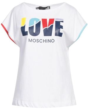 Love Moschino T-Shirt Cotton - White