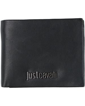Just Cavalli Wallet Cow Leather - Black
