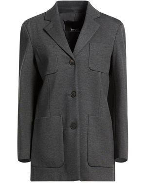 Hevò Blazer Viscose, Nylon, Elastane - Black
