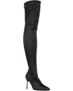 Bottes Kurt Geiger En Cuir Noir Taille 42 - Plates, Neuves Avec Boîte