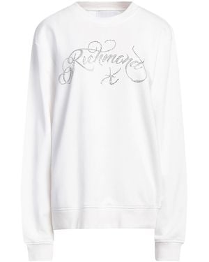 Richmond X Sweatshirt Cotton, Polyester - White