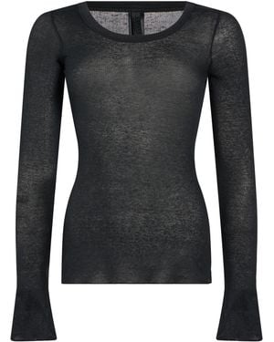 Skims T-Shirt Polyacrylic, Cotton - Black
