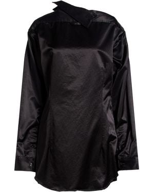 MM6 by Maison Margiela Mini Dress Cotton, Viscose - Black