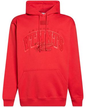 VTMNTS Sweatshirt Cotton, Eco Polyester - Red