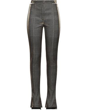 Mugler Trousers Polyester, Viscose, Elastane - Grey