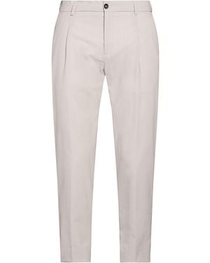BE ABLE Trousers Virgin Wool, Polyester, Elastane - Grey