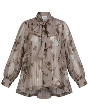 P.A.R.O.S.H. P.A.R.O..H. Shirt Polyester - Brown