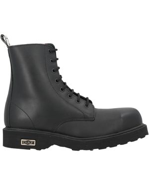 Cult Bolt Ankle Boots Leather - Black
