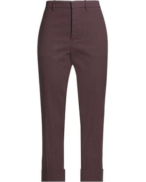 Marni Pants Linen, Viscose, Lycra - Purple