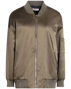 Kontatto Jacket Polyester, Cotton, Elastane - Brown