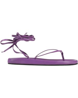 Semicouture Thong Sandal - Purple