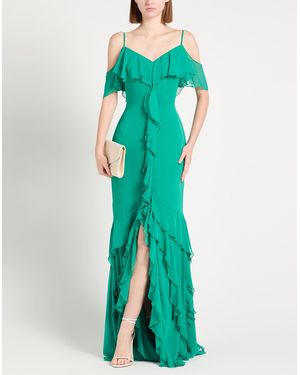 vera wang silk maxi dress Aura One Shoulder Ruched Pleated Maxi Dress in Mulberry Silk XL