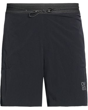 OVER OVER Shorts & Bermuda Shorts Polyamide, Elastane - Blue