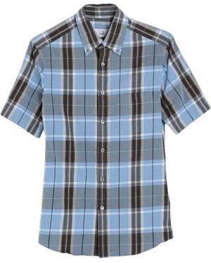 dunhill Shirt Cotton, Linen - Blue
