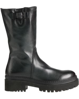 Pantanetti Ankle Boots Leather - Black