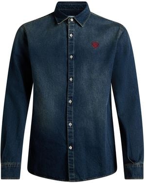 FAMILY FIRST Denim Shirt Cotton - Blue