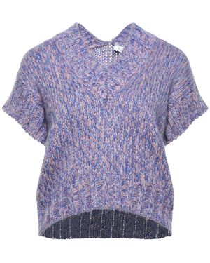 Attic And Barn Pullover - Violet