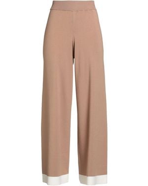Kontatto Pants Viscose, Polyester - Natural