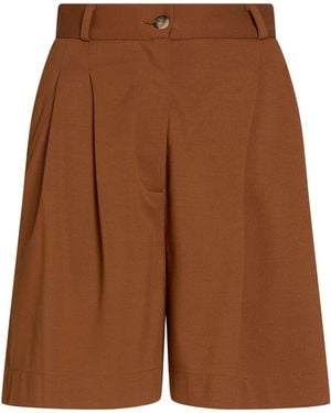 Harris Wharf London Shorts E Bermuda - Marrone