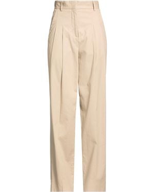 Manuel Ritz Pants Cotton, Elastane - Natural